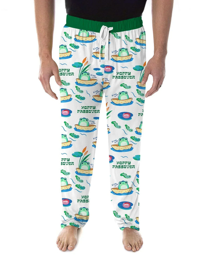 Hoppy Passover Family Matching Bamboo Men's Pajama Set
