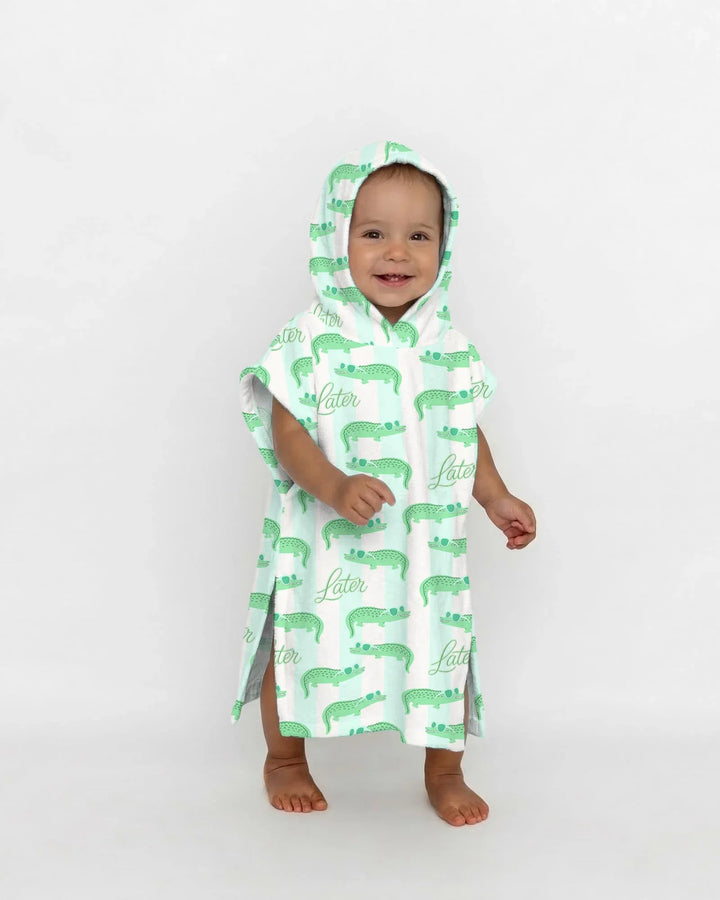 Later Gator Bamboo Swim Poncho