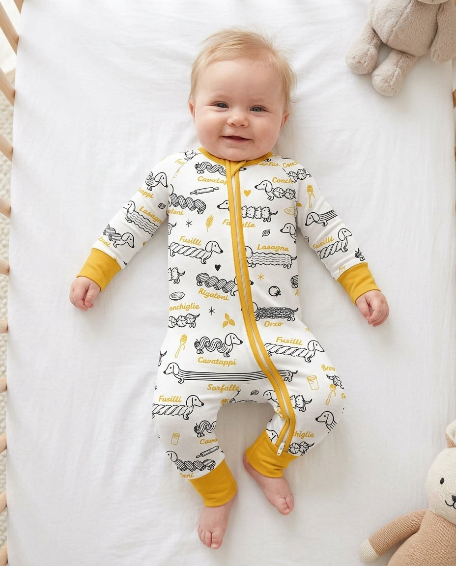 Pasta Pups Bamboo Convertible Zippy