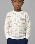 Child Of God Embroidered Baby Bamboo Crewneck Sweatshirt