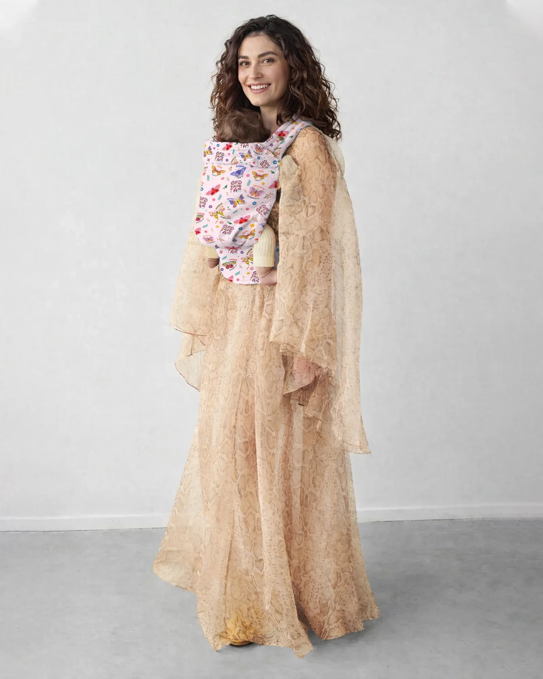 God Says I Am Butterfly Baby Carrier