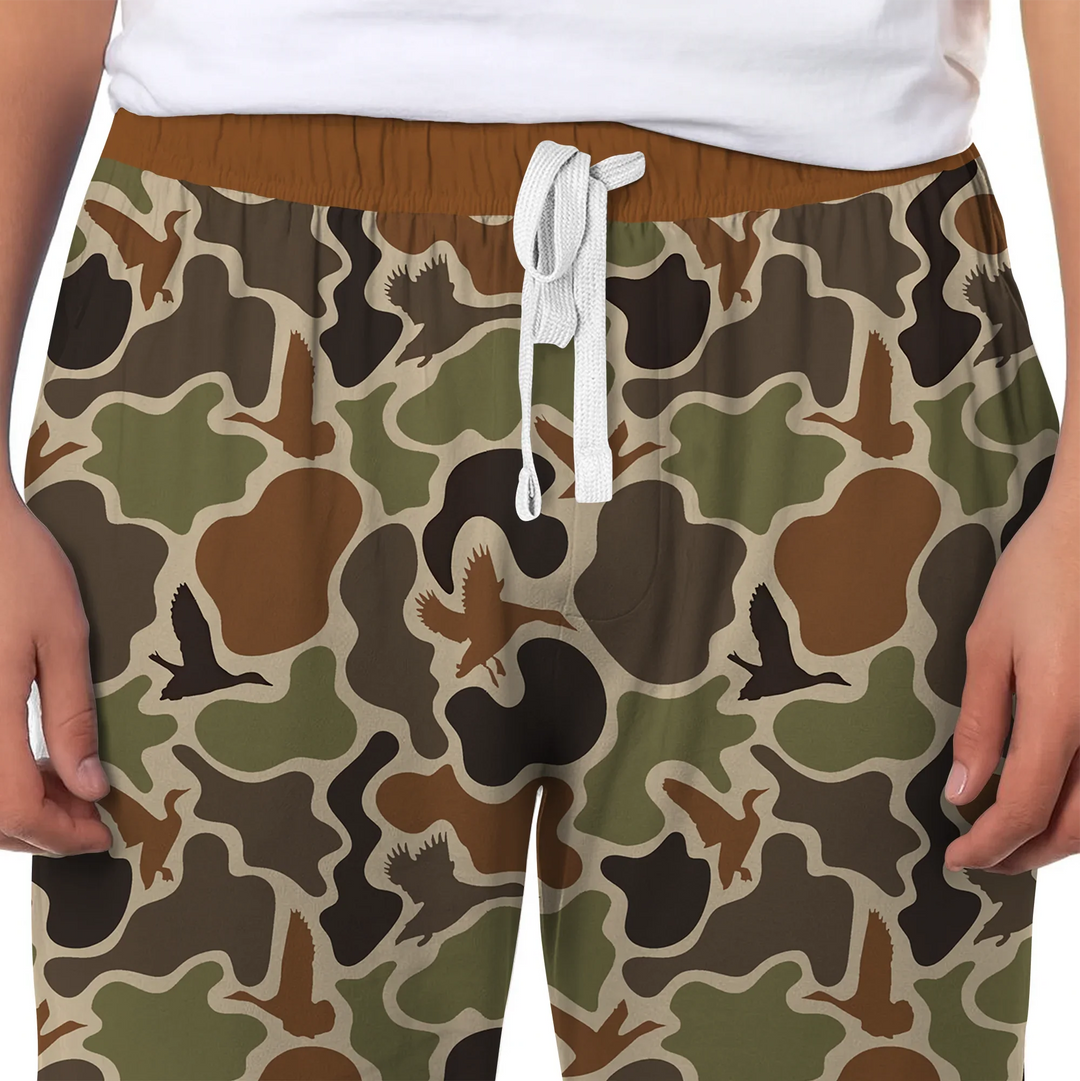 Mallard Hunting Bamboo Men's Pajama Set