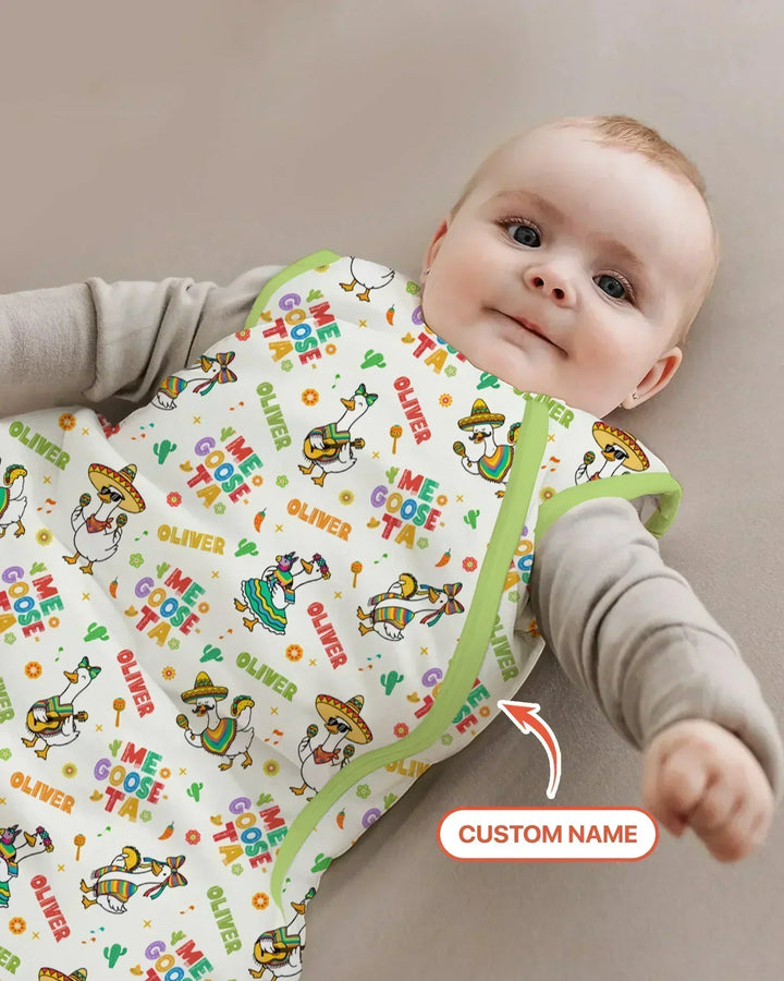 Custom name Me Goose-ta Bamboo Sleep Bag