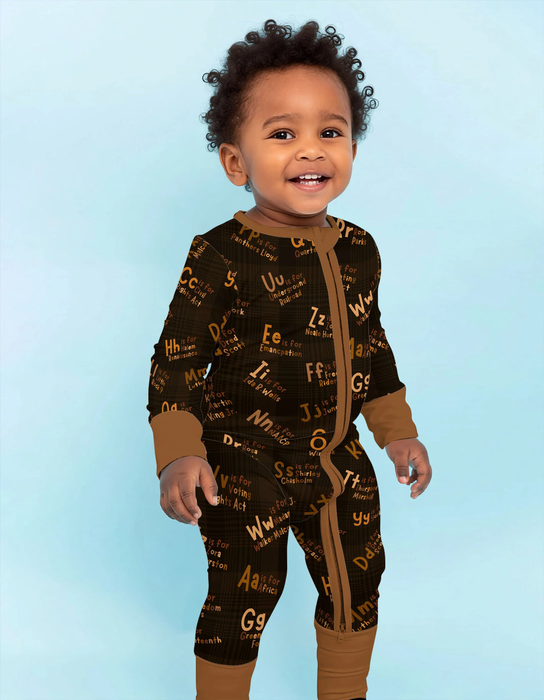 Black History Alphabet Bamboo Convertible Zippy