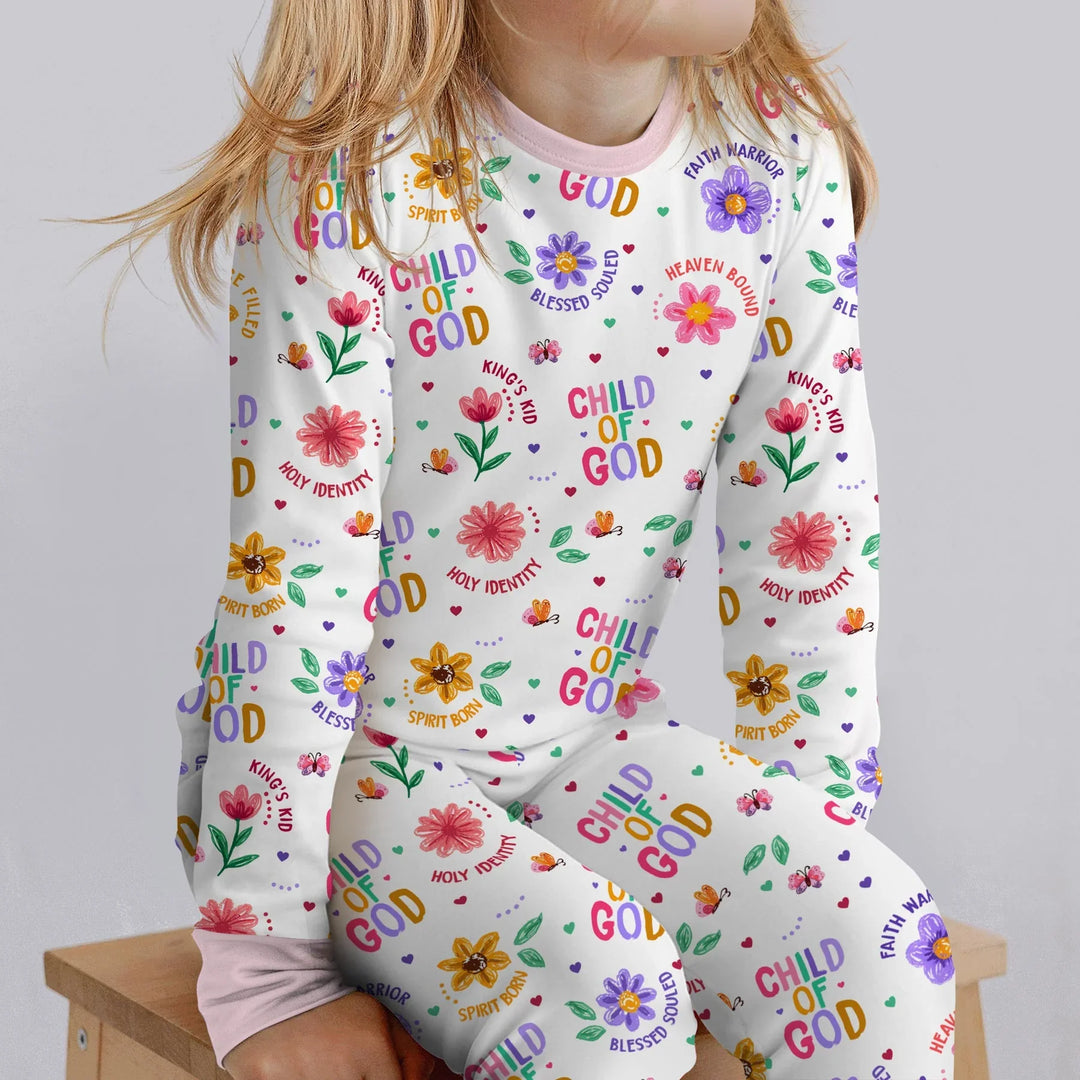 Child of God Bamboo Two Piece Long Sleeve Pajama Set