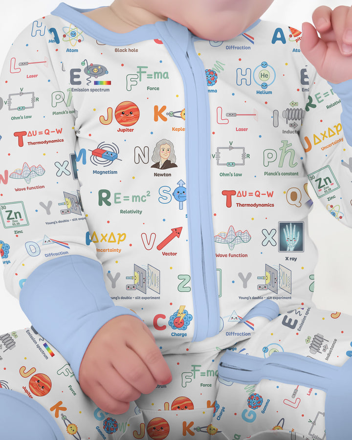 The Physics Alphabet Bamboo Convertible Zippy