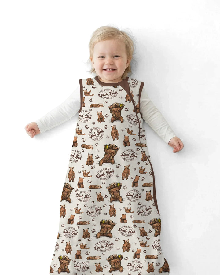 Daddy Bear It's Not A Dad Bod Bamboo Sleep Bag