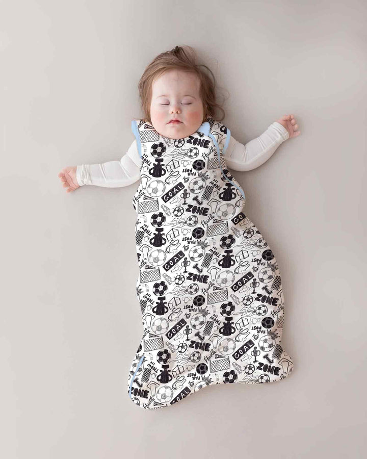 Soccer Doodle Bamboo Sleep Bag