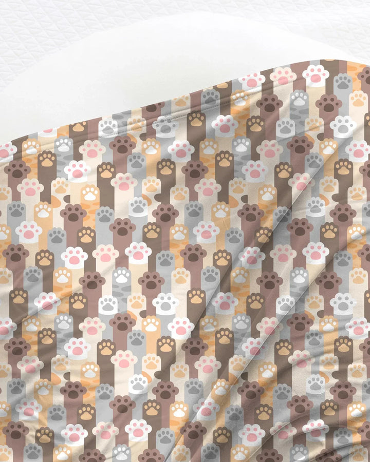 Grabby Paws swaddle blanket