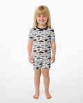 Template Bamboo Two Piece Short Sleeve Shorts Pyjamas Set