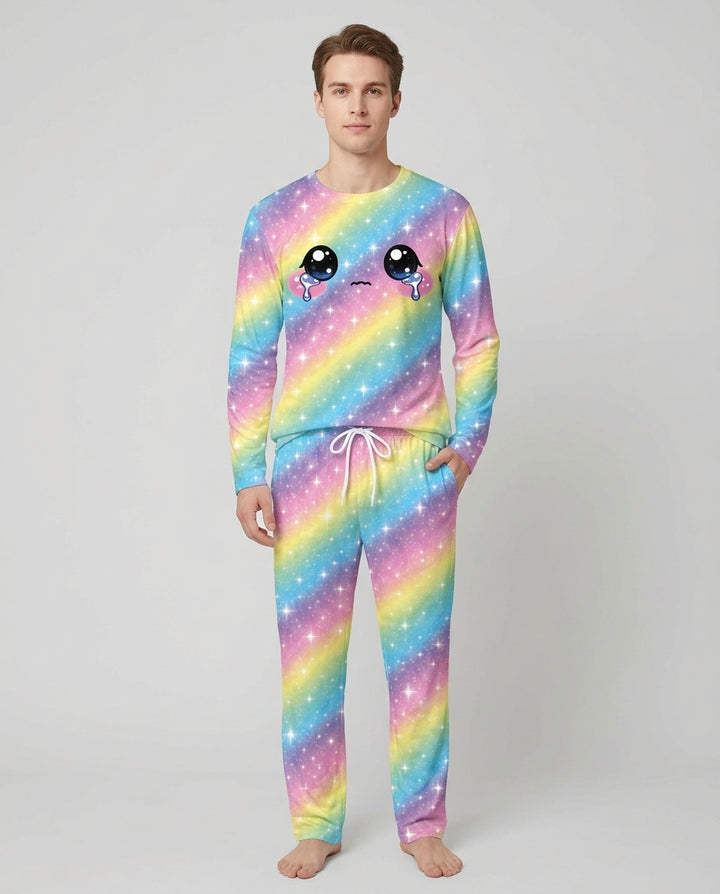 Matching Squishy Dumplings Costume Bamboo Men's Pajama Set
