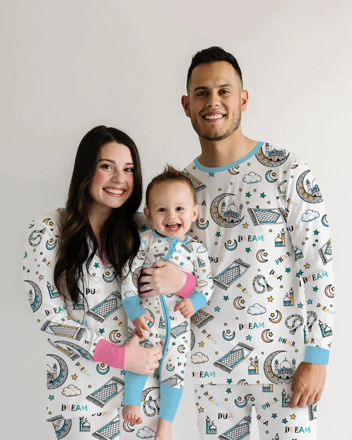Dua, Dhikr, Dream Matching Family Bamboo Women Pajama Set