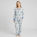 Texas Map Family Matching Bamboo Women Pajama Set