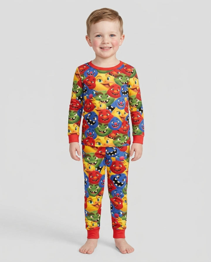 Let Have Some Fun Bamboo Two Piece Long Sleeve Pajama Set