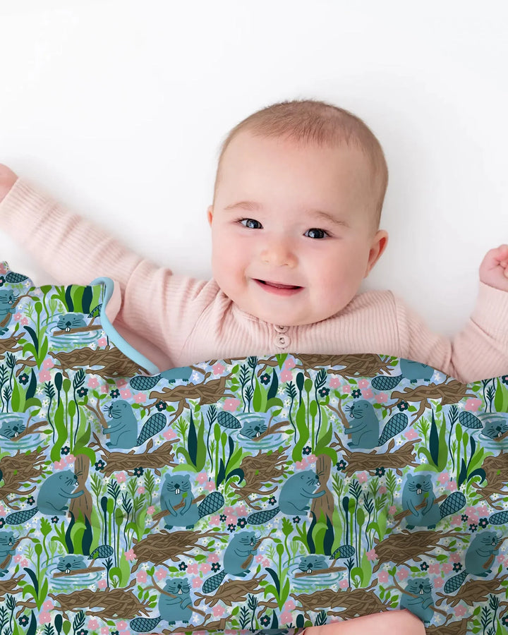 Little Dam Builders Bamboo Blanket