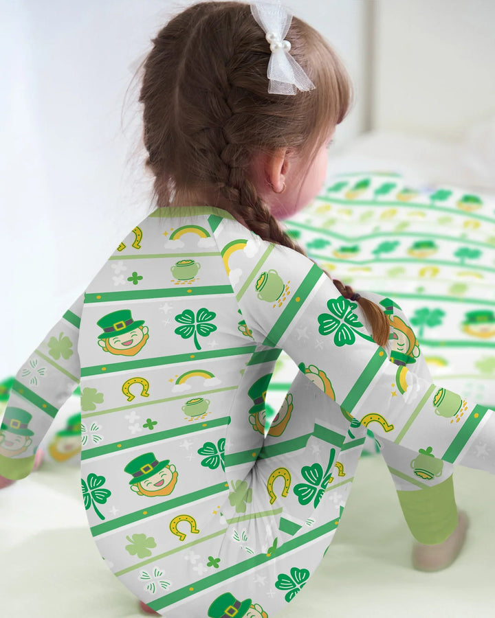 Happy Saint Patrick's Day Bamboo Convertible Zippy