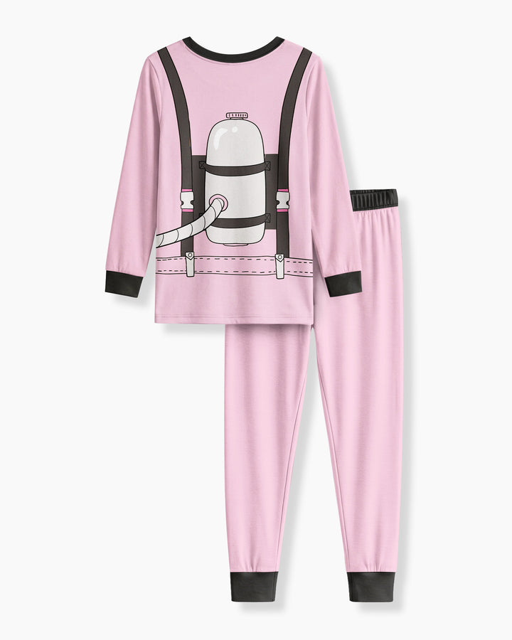 Template Bamboo Two Piece Long Sleeve Pyjamas Set