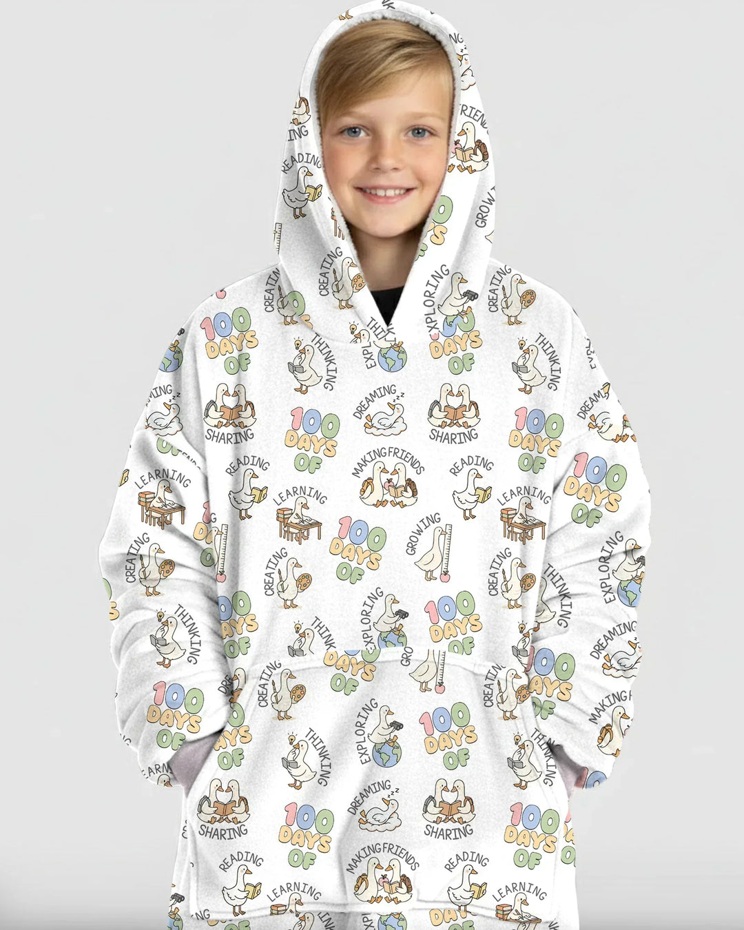 100 Days Of... Wearable Bamboo Blanket Hoodie