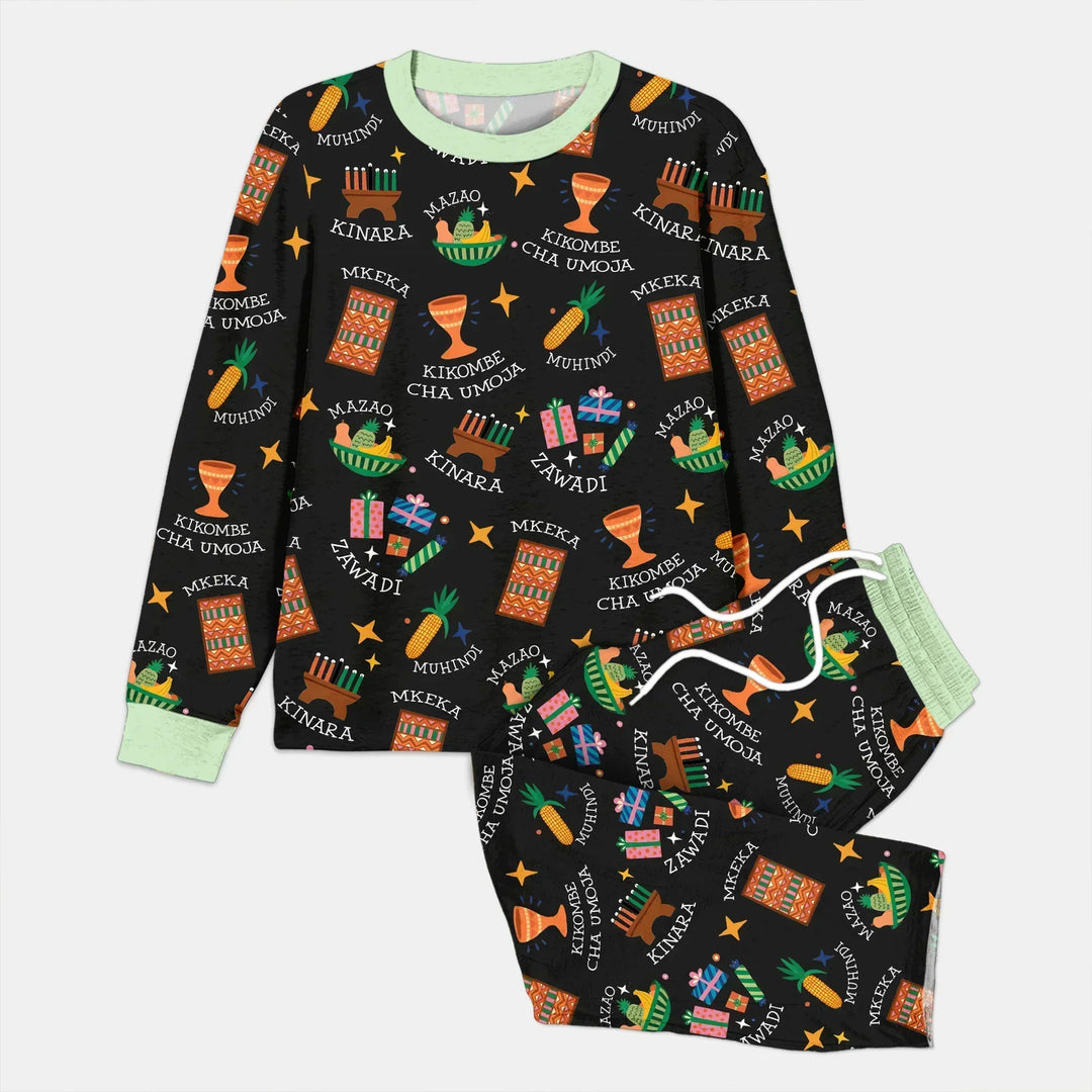 Kwanzaa Spirit Bamboo Men's Pajama Set