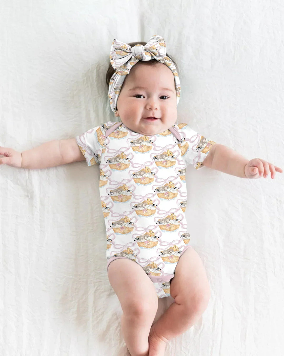 Noah's Ark Bamboo Bodysuit