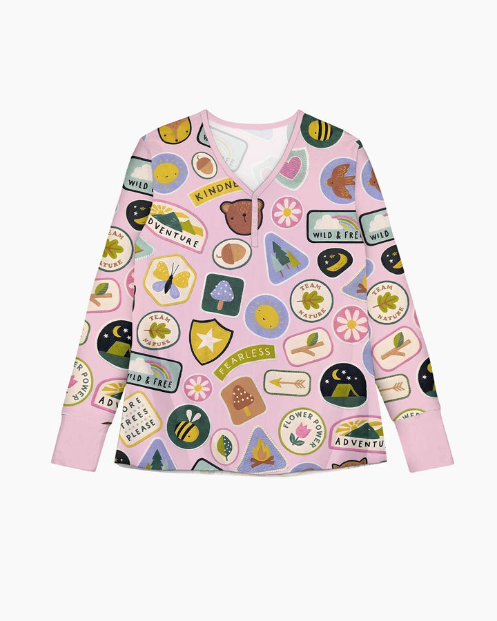 Little Explorer Bamboo Women Pajama Set