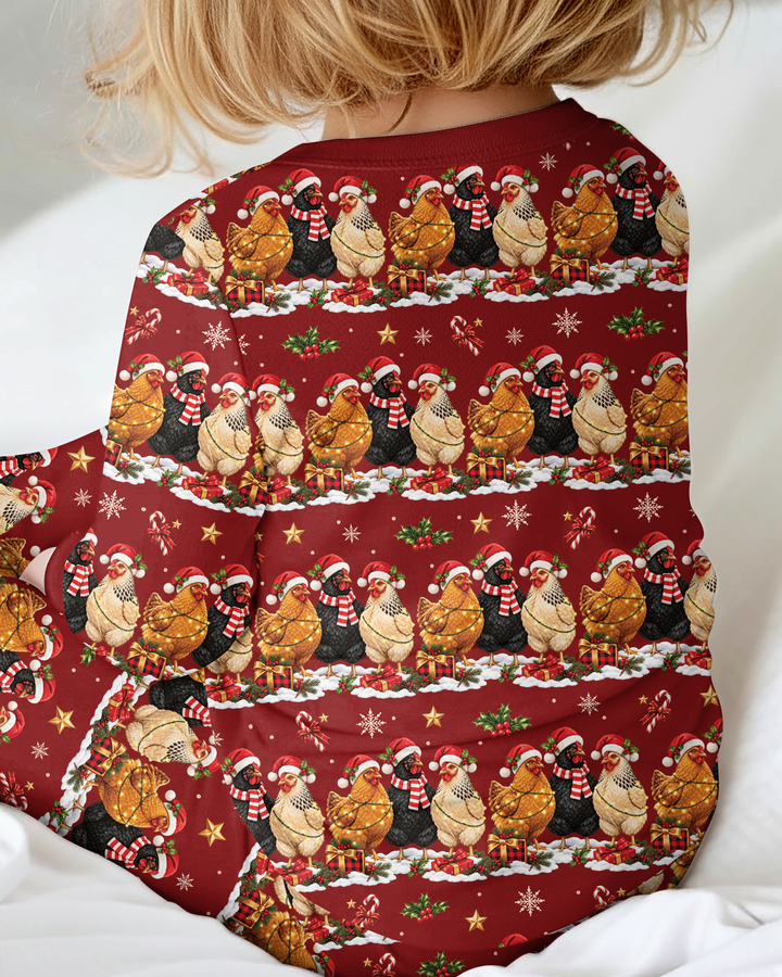 Farm Chicken Christmas Bamboo Convertible Zippy