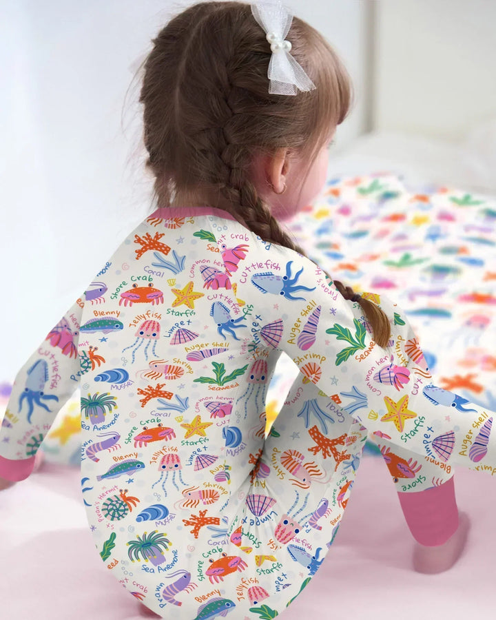 Tide Pool Pals Bamboo Convertible Zippy