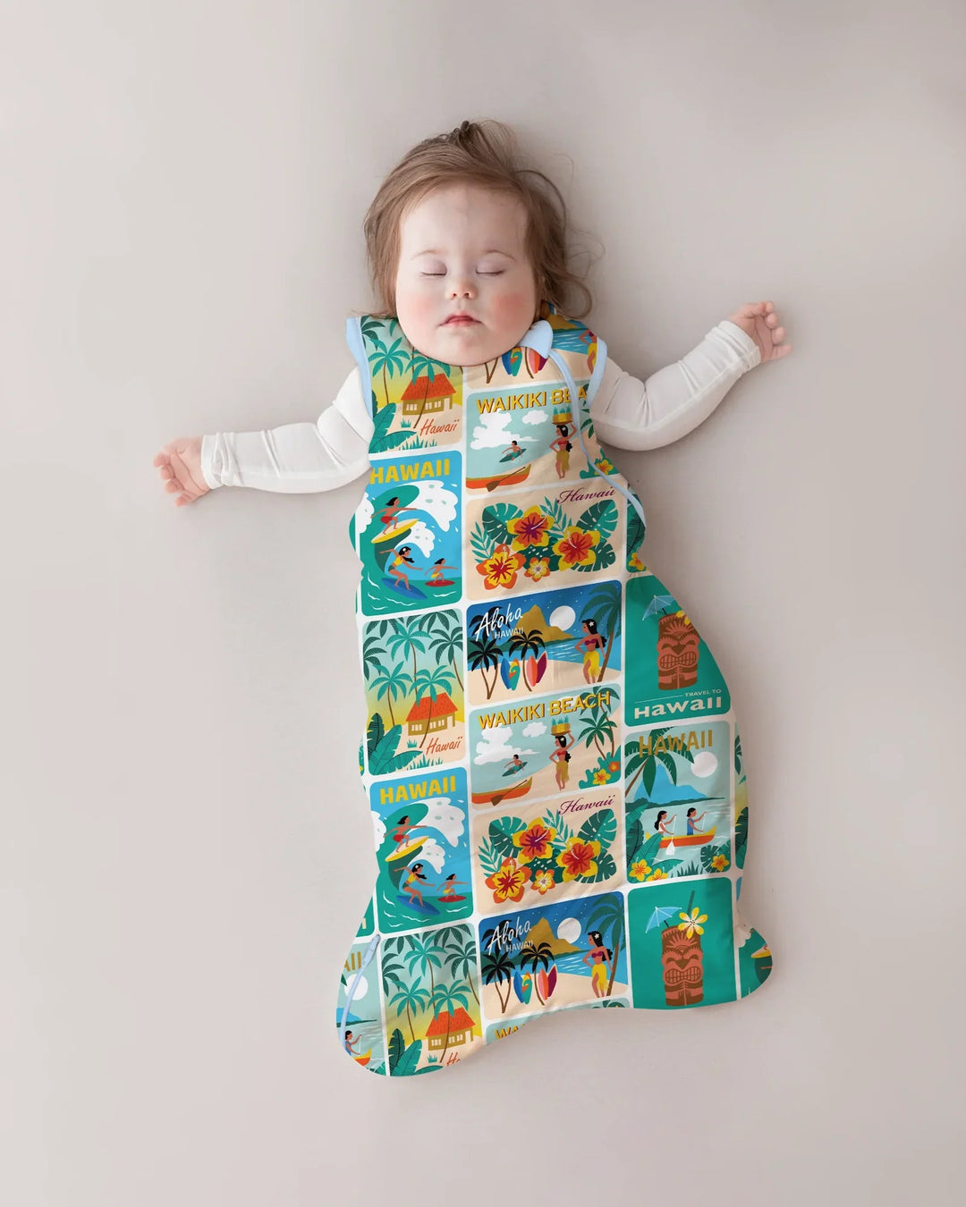 Aloha Postcard Paradise Bamboo Sleep Bag