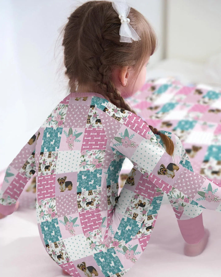 Floral Yorkie Grace Bamboo Convertible Zippy