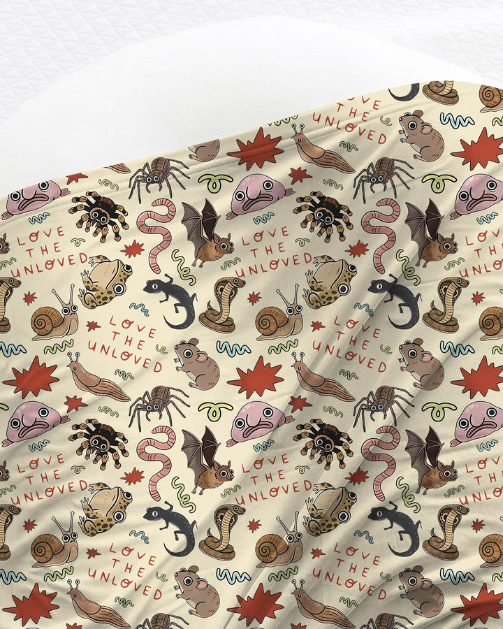 Love the Unloved swaddle blanket