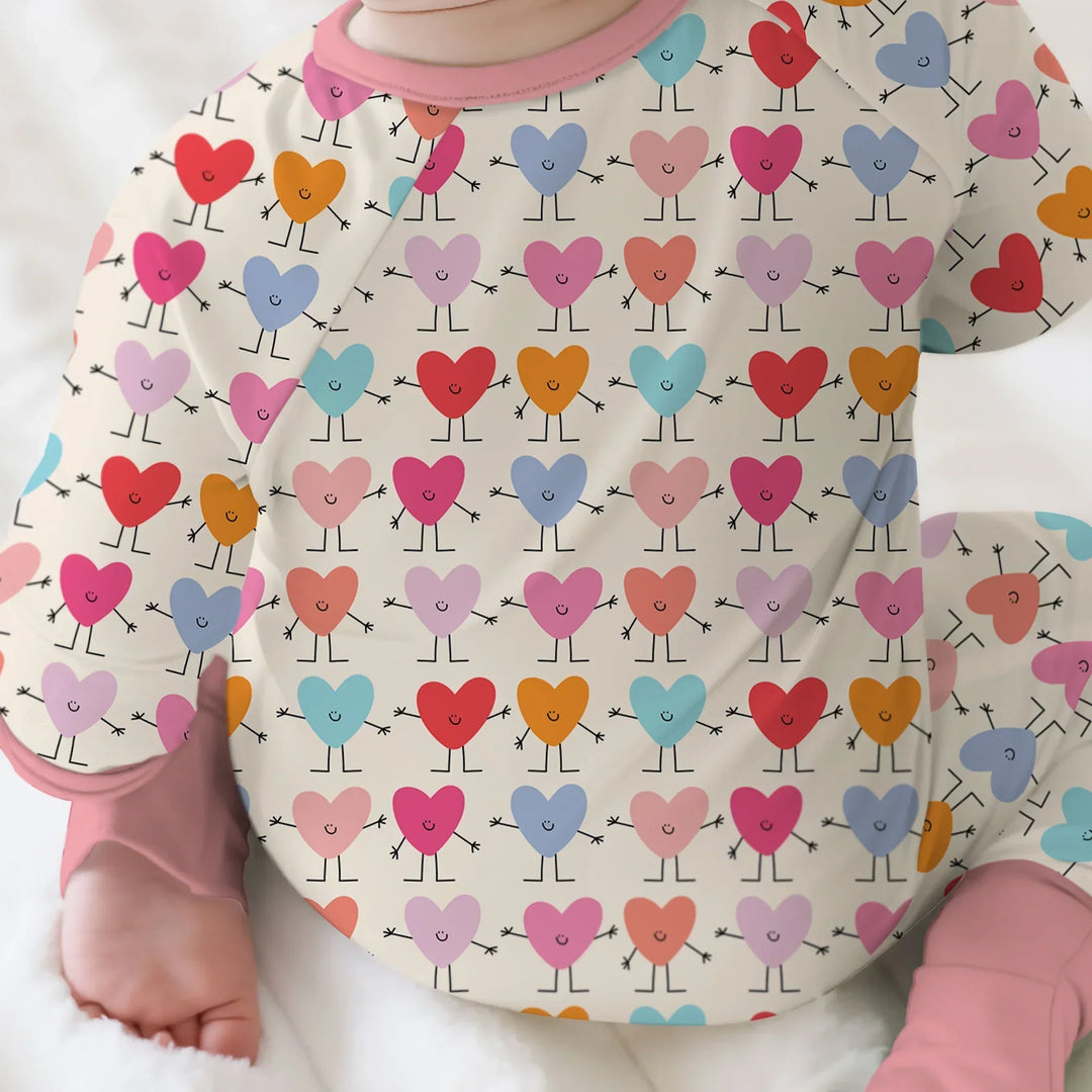 Sweet Hearts Bamboo Convertible Zippy