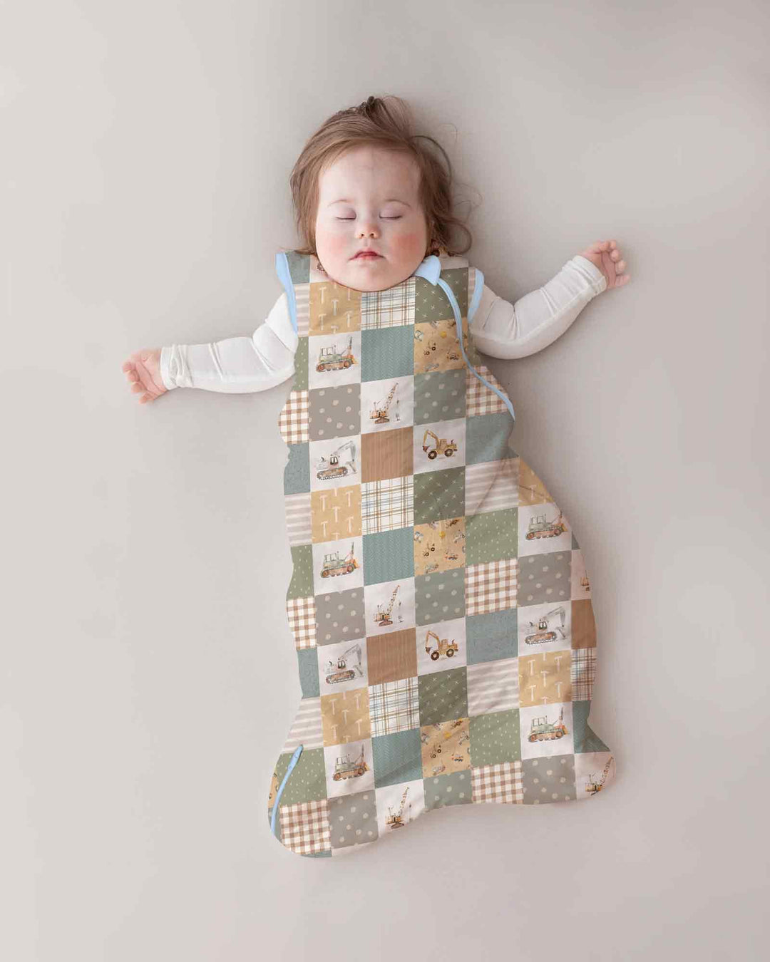 Construction Trucks Bamboo Sleep Bag