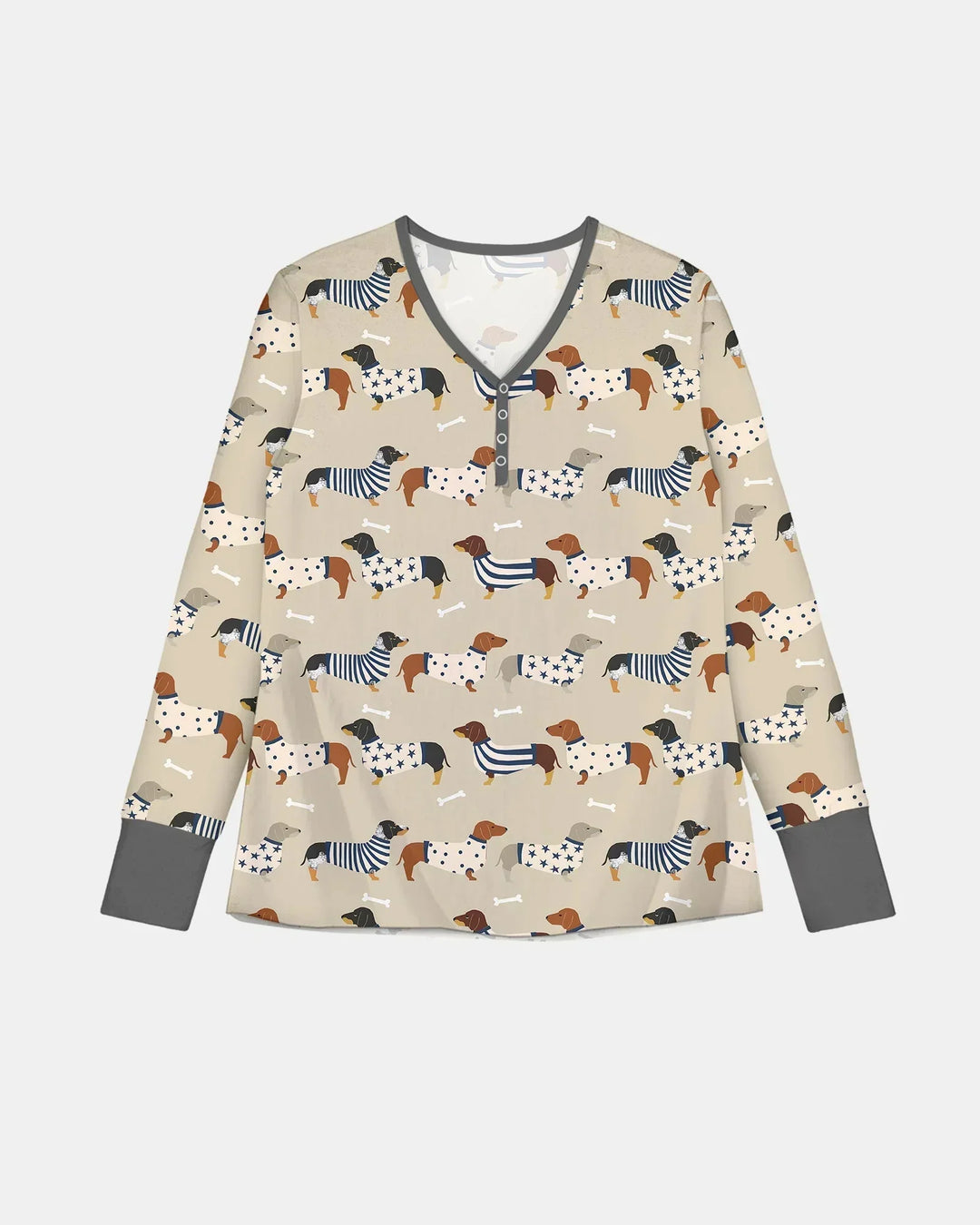 Cute Wieners Bamboo Women Pajama Set
