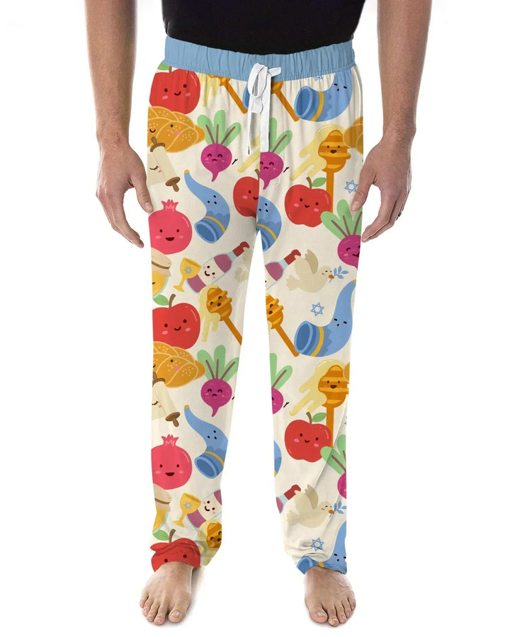 Shana Tova Rosh Hashanah Bamboo Men's Pajama Set