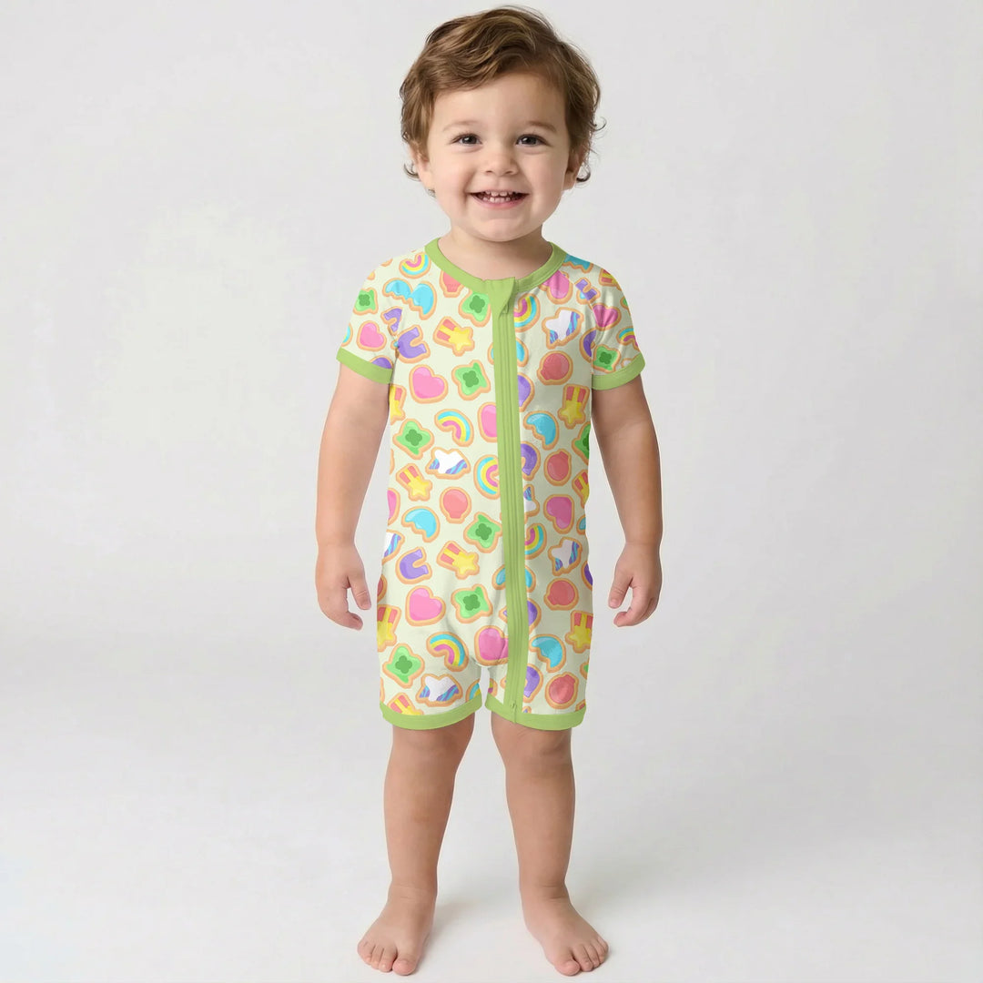 Lucky Marshmallow Cookies Bamboo Shorty Zippy