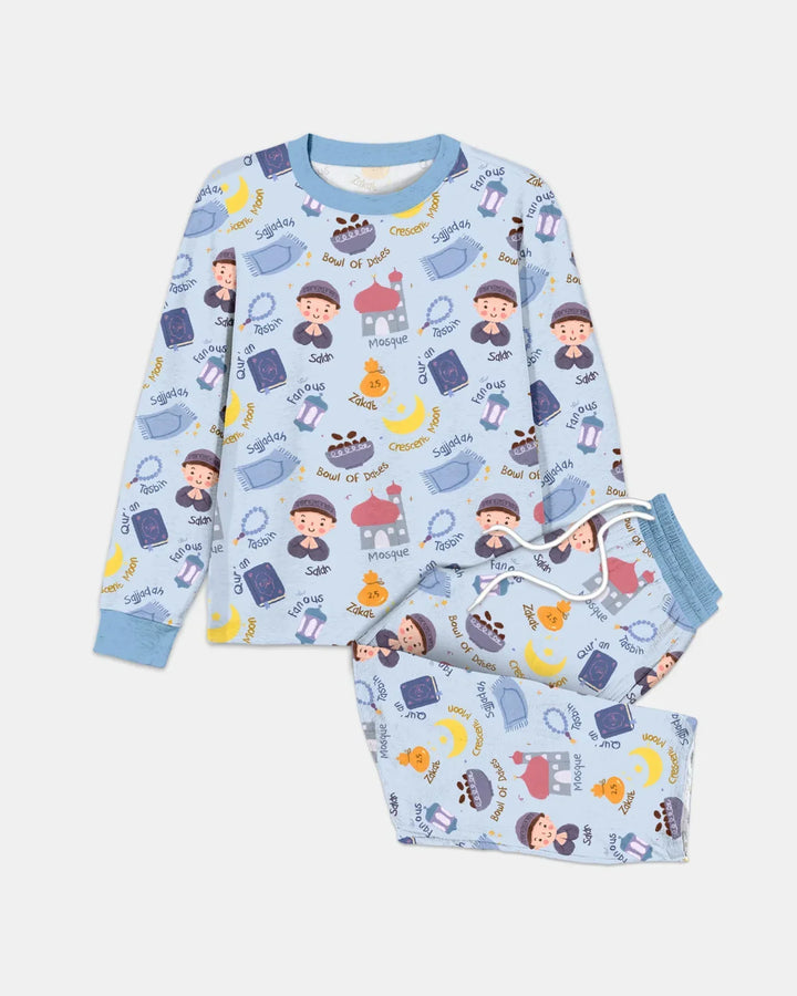 Happy Ramadhan Bamboo Men's Pajama Set