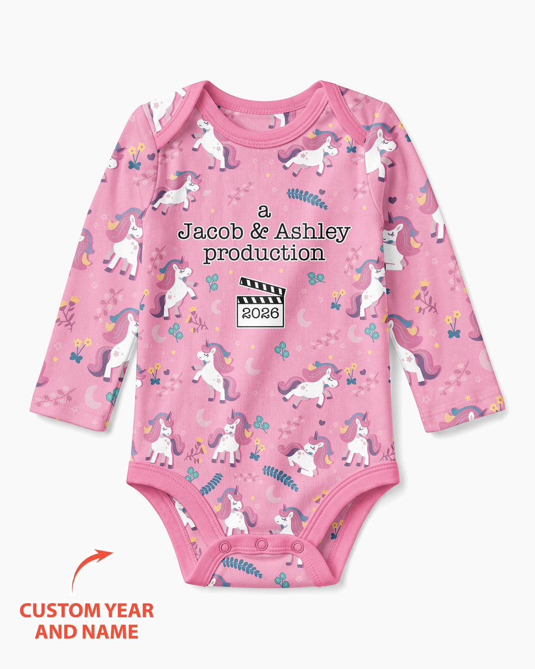Baby Coming Soon Bamboo Bodysuit