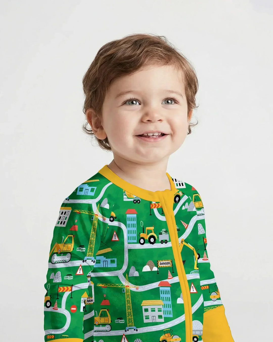 Little Builder Construction Zone Bamboo Convertible Zippy
