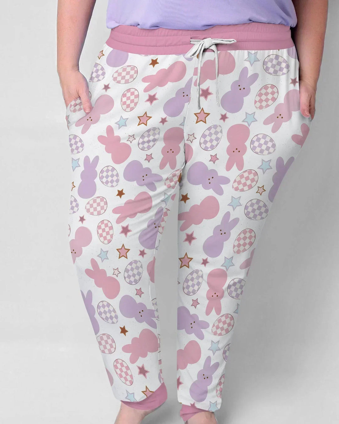 Easter Peep Bunnies Bamboo Women Pajama Set