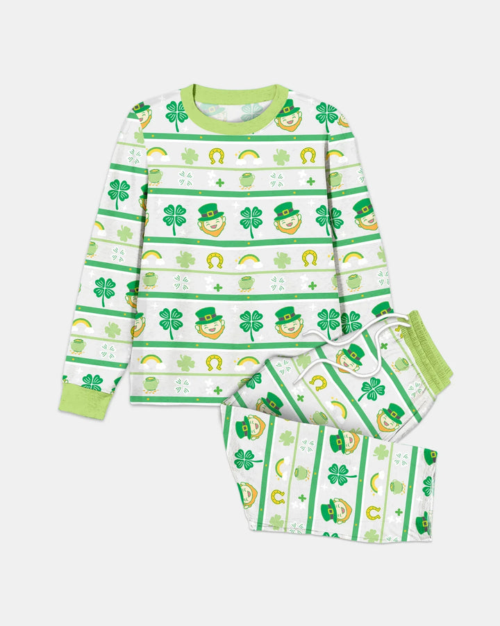 Happy Saint Patrick's Day Bamboo Men's Pajama Set