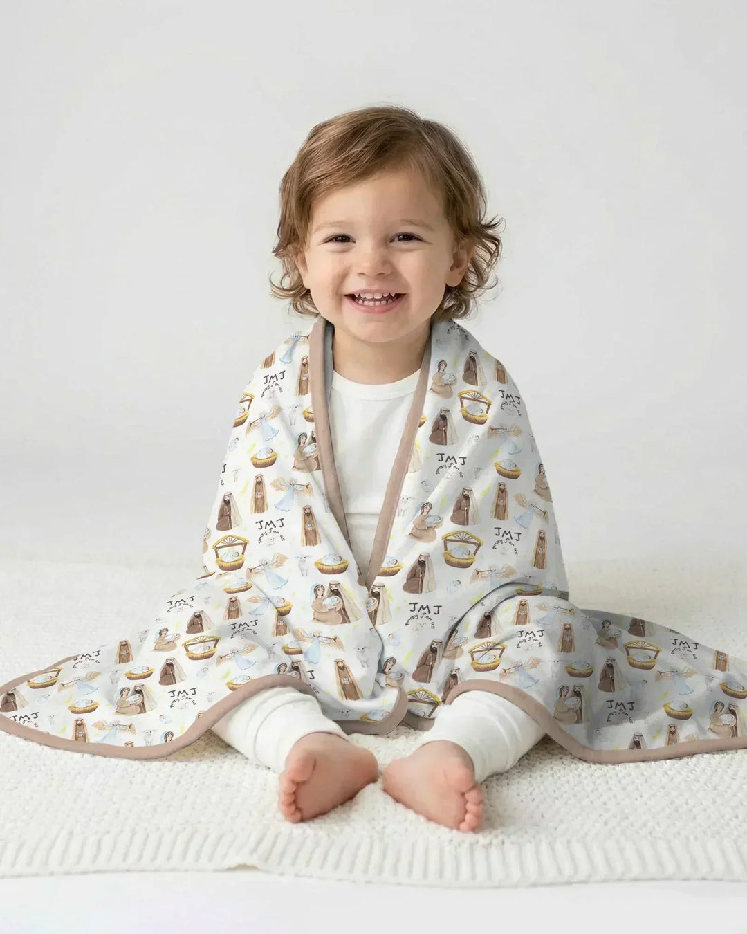 Holy Family Bamboo Blanket