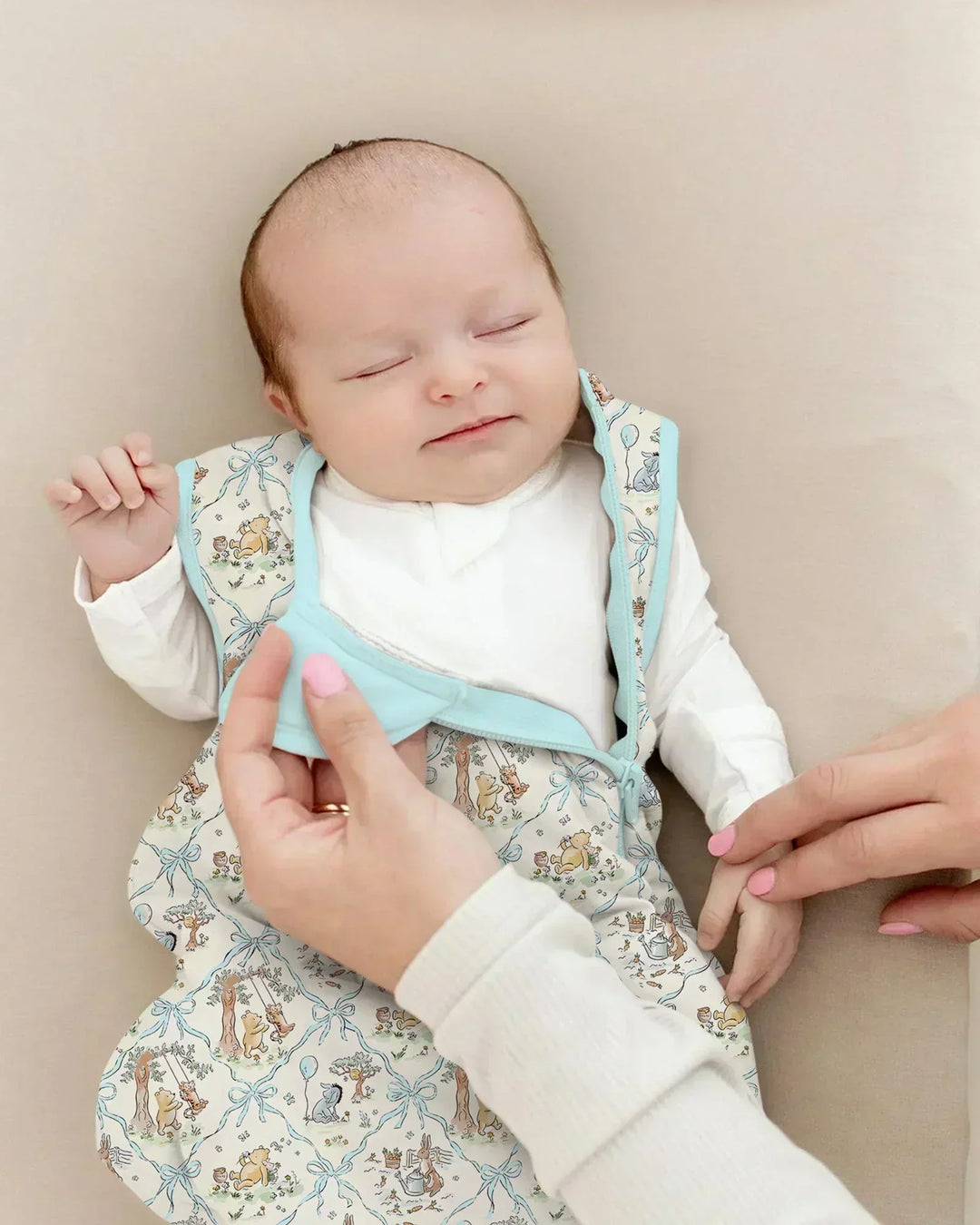 Spring Meadow Friends Bamboo Sleep Bag