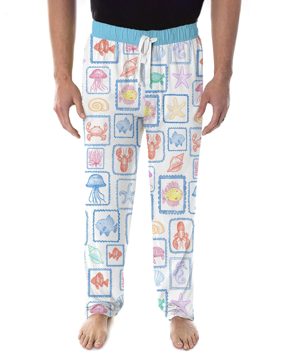 Coastal Treasures Family Matching Bamboo Men's Pajama Set
