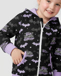 Halloween Butterflies Bamboo Zip Hoodie