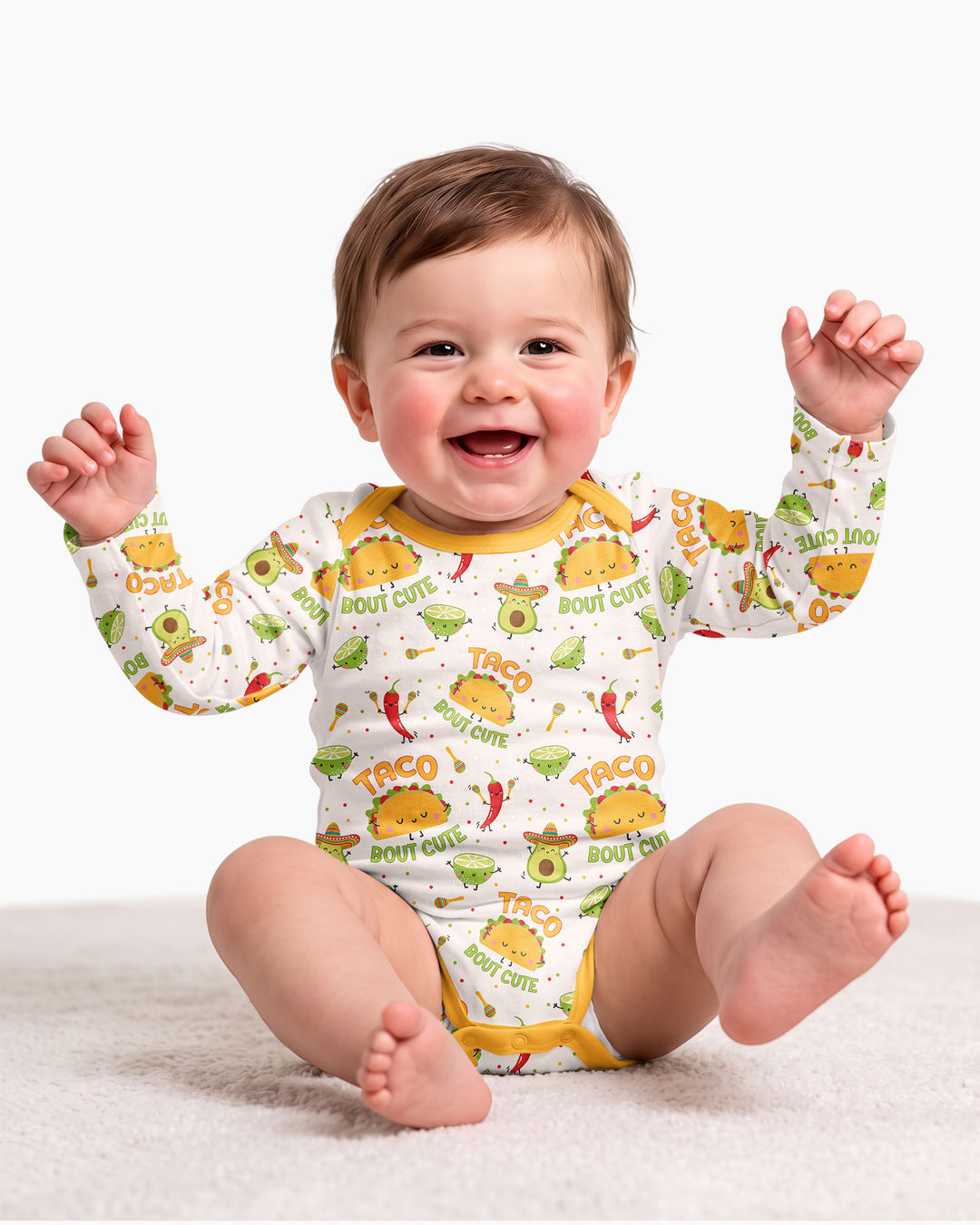 Funny Taco Bamboo Bodysuit