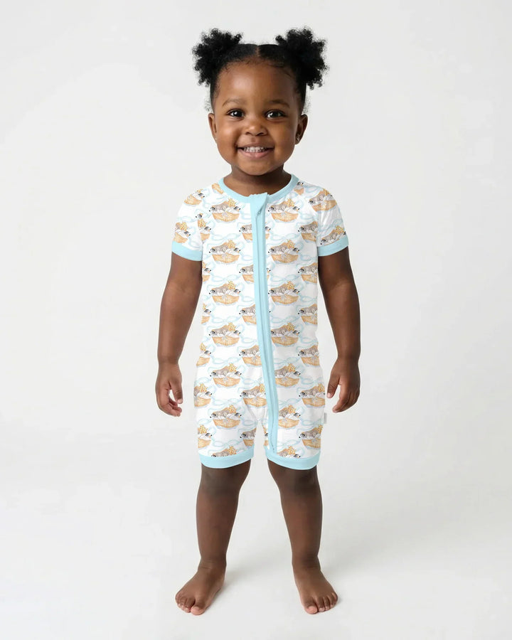 Noah's Ark Bamboo Shorty Zippy