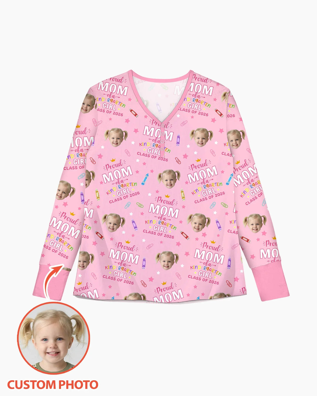 Proud Dad Mom Of Class Of 2026 Bamboo Women Pajama Set