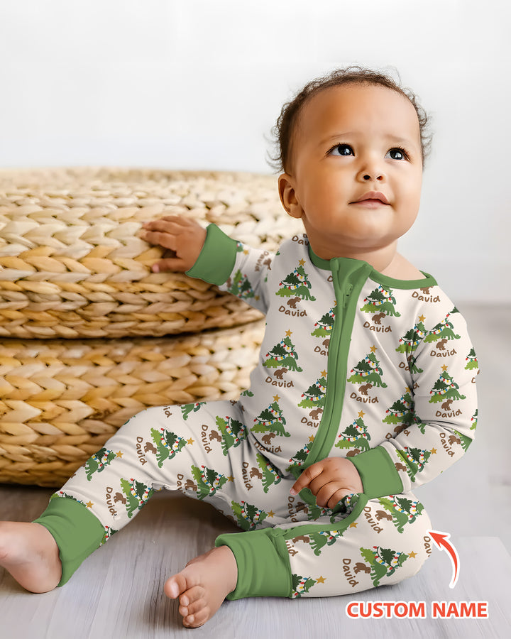 Dino Christmas Tree Bamboo Convertible Zippy
