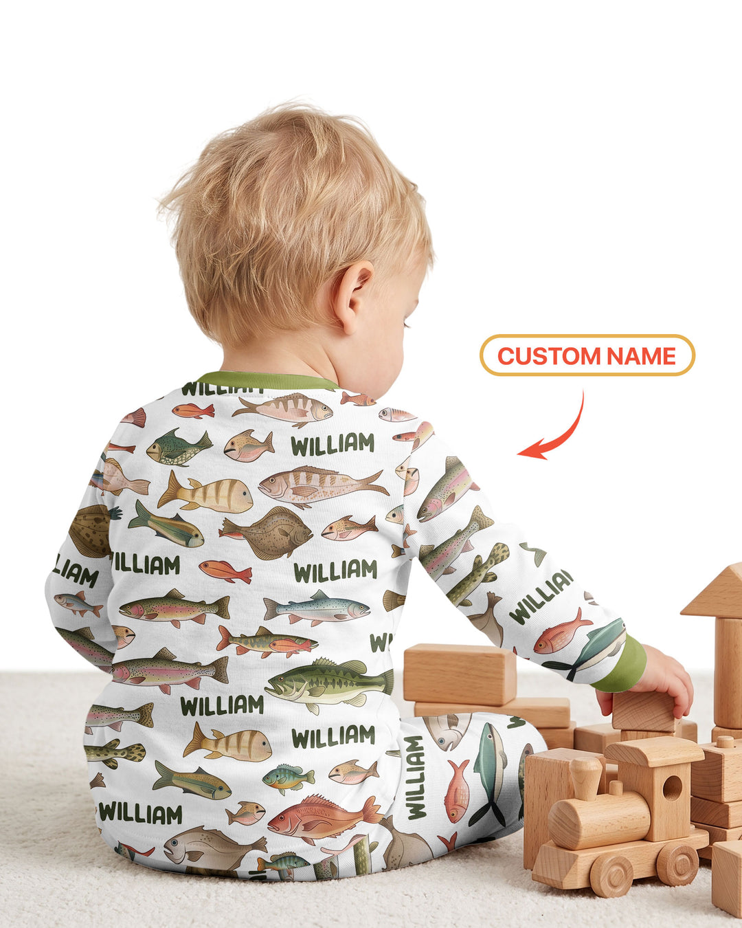 Pack My Diapers Bamboo Two Piece Long Sleeve Pajama Set