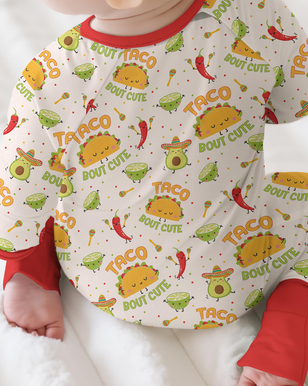 Funny Taco Bamboo Convertible Zippy